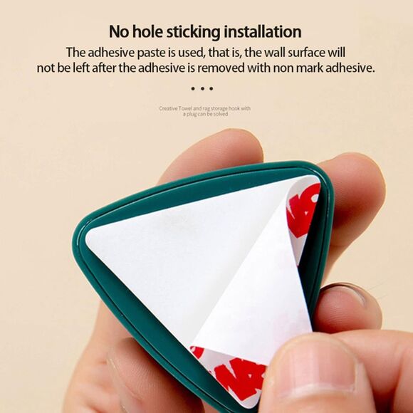 3Pack Towel Racks,Punch Free Towel Plug Holder Bathroom Organizer Rack (4629) - Picture 4 of 7